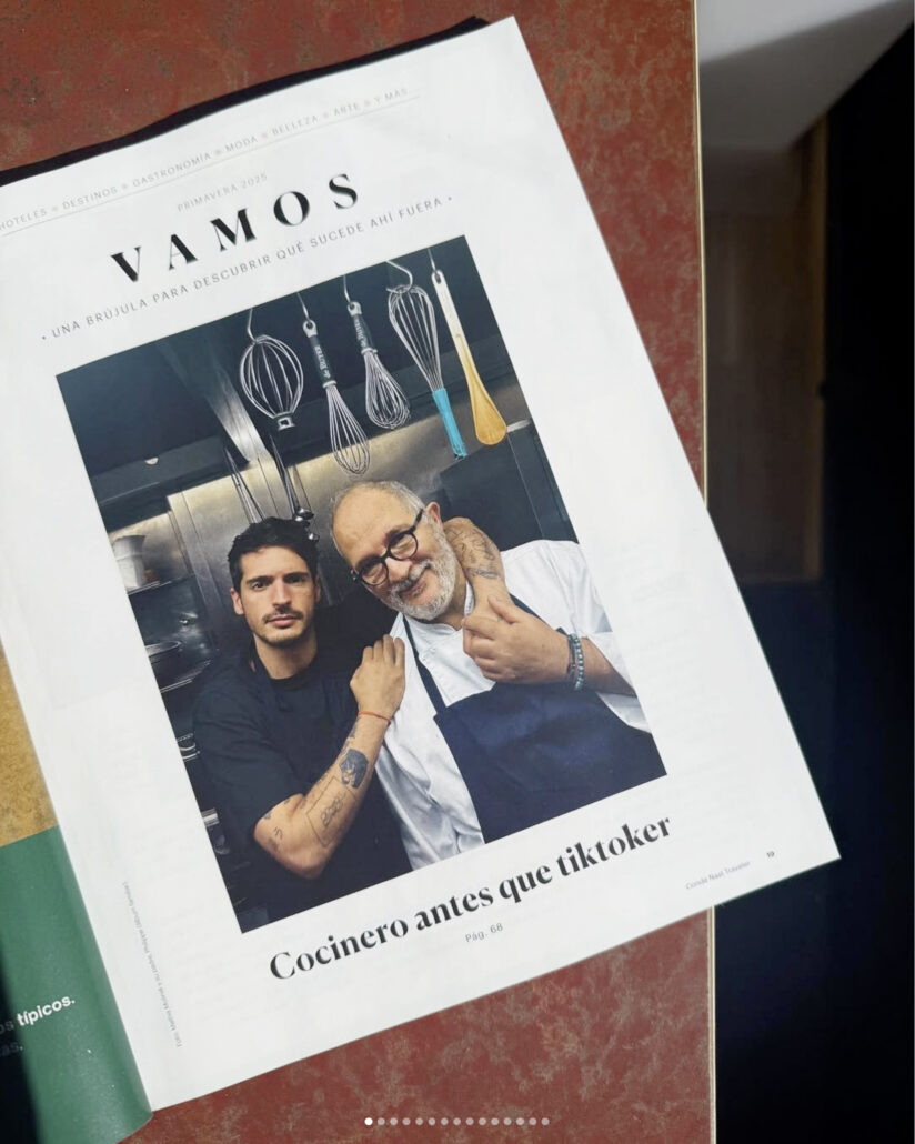 His greatest role model is his father. “He is incredibly passionate about everything he does, with a profound dedication to his craft. That unwavering love for his work is what truly inspires me – and always has done,” Mathis says in our interview.