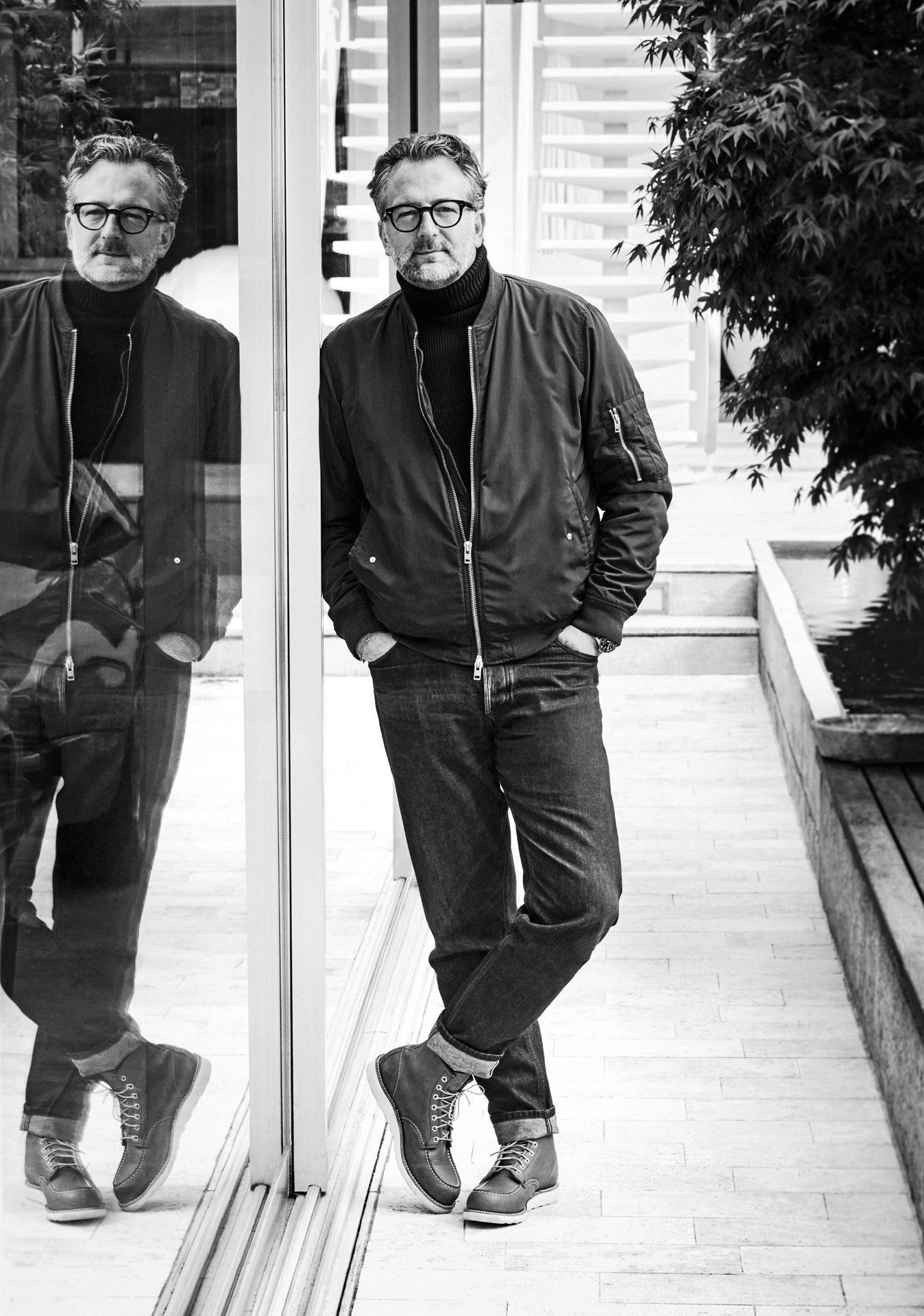 Marco Lanowy advocates for attitude in menswear.