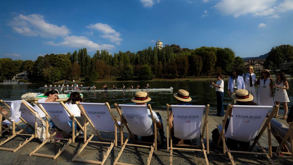 Ivy-League-Feeling in Turin mit dem Sebago Rowing Cup