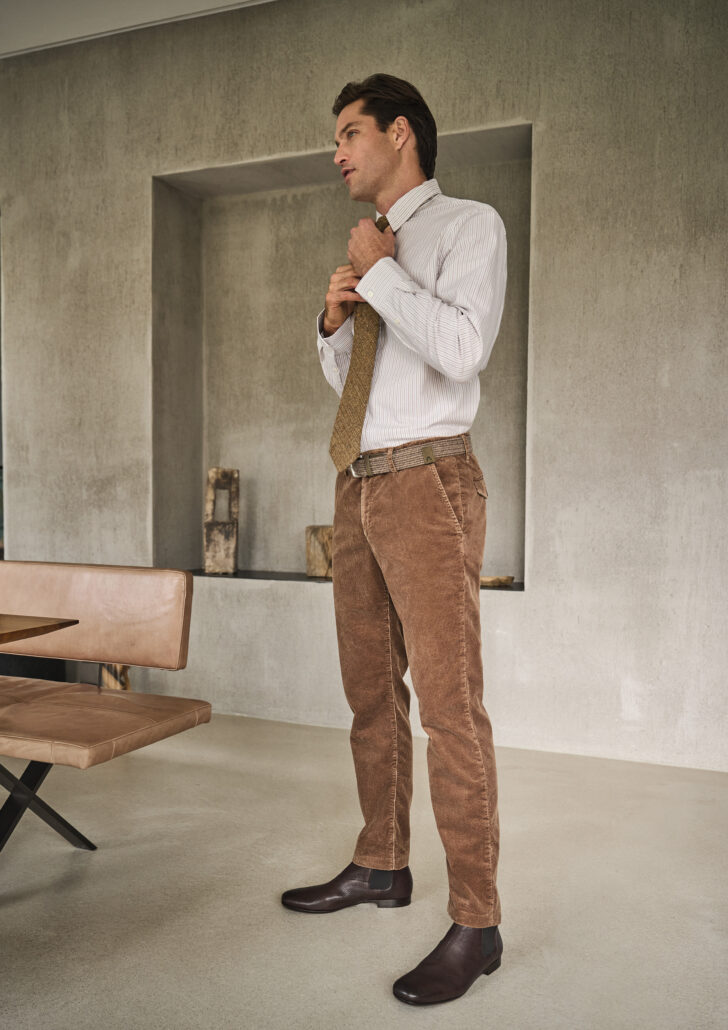 Atemberaubende Farbtiefe, eine satte Textur und Touch & Feel zum Verlieben: Dusty Corduroy.