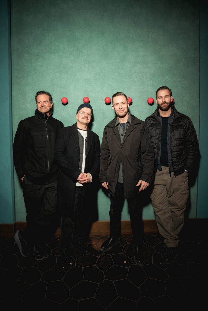 Holger Petermann (THINK INC. Communications), Henning Weidiger (Concrete Matters), J.P. Robert & Francis Guindon (Quartz Co.)