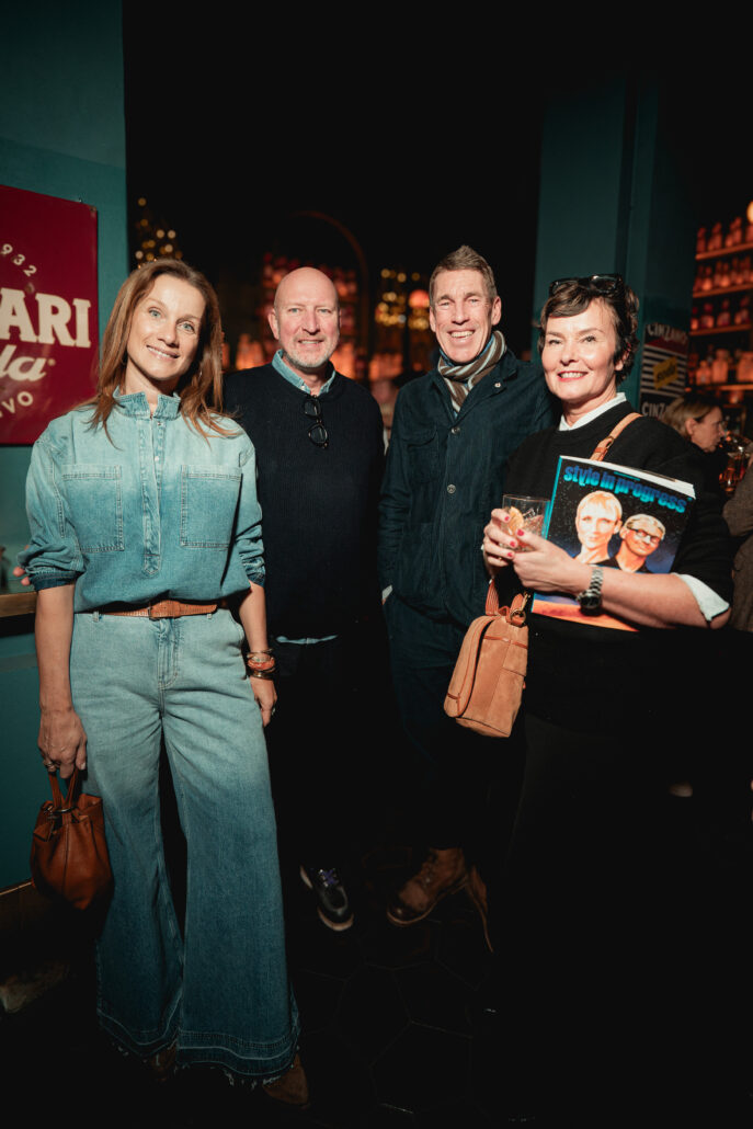 Allessandra Cuschie (Room Nine Concept Store), Torsten Müller (Roomnine Fashion Agency), Berit & Jan Petersdorf (Angelo’s, Hamburg)