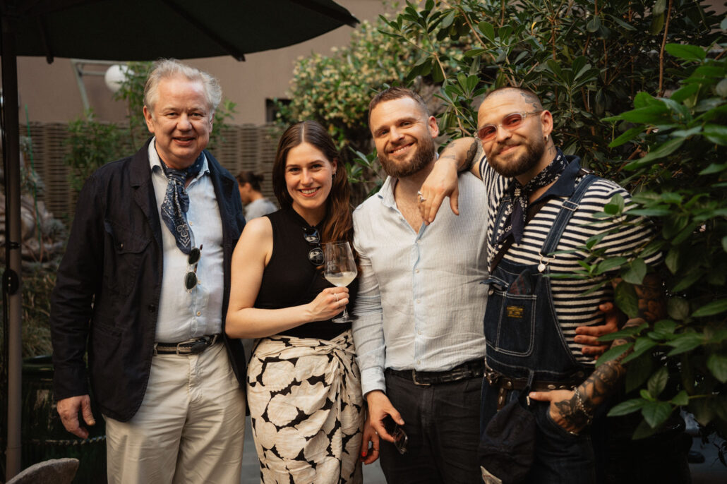 Peter Kirchhoff, Julia, Max, Paul (UNIT Hamburg)
