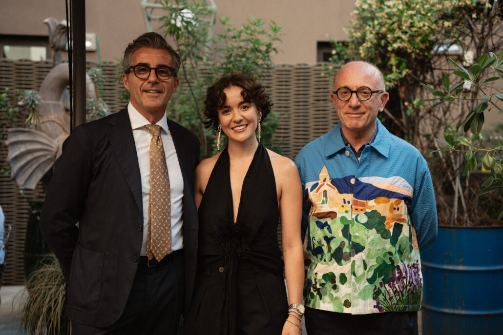Ivano Cauli (Pitti Immagine), Lisa Hollogschwandtner (style in progress), Antonio Cristaudo (Pitti Immagine)