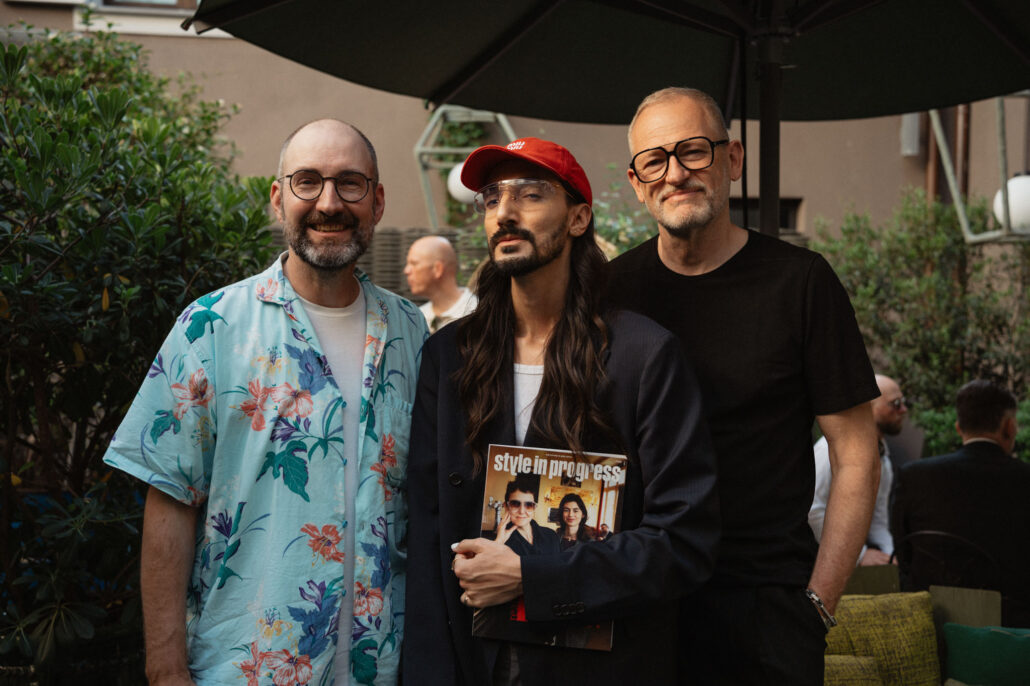 Kay Alexander Plonka (style in progress), Julian Daynov (Fashion Director, Trendanalyst, Brand Scout), Christof Hornung (Agentur Hornung)
