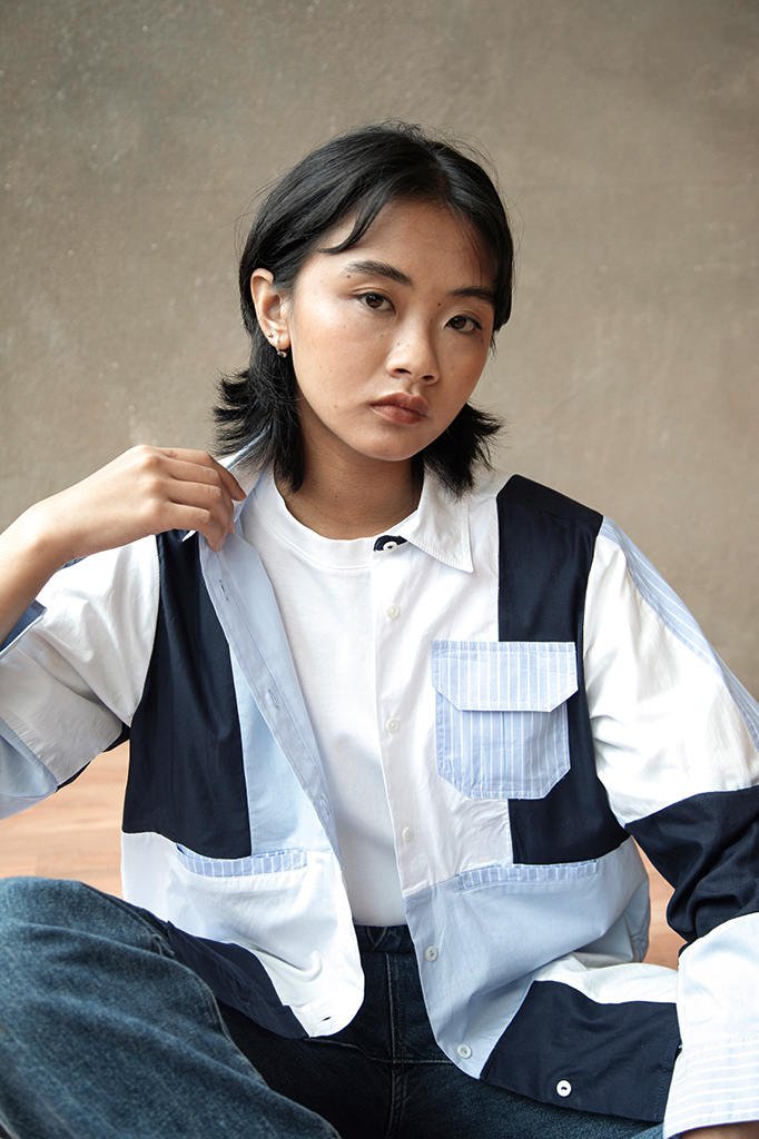 Second Main: Deadstock-Denim und Baumwolle, gefertigt in Madagaskar – aus Resten wird Schönheit.